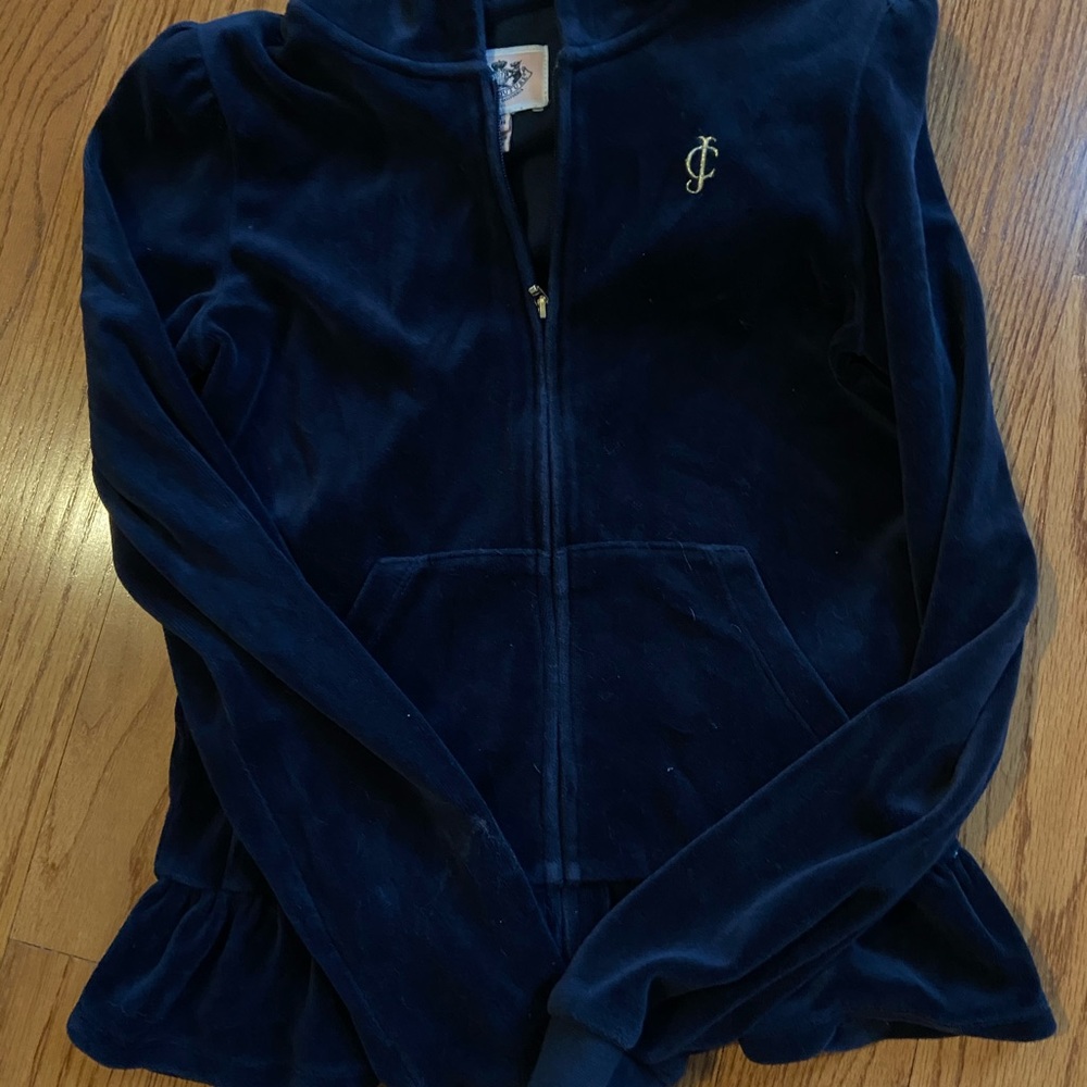 Juicy couture velvet jacket